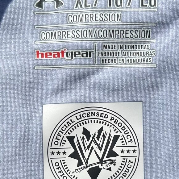 WWE Stone Cold Steve Austin X Under Armour Compression T Shirt Sz XL Rare - Picture 3 of 9